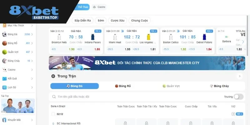 Giới thiệu về nhà cái 8XBET